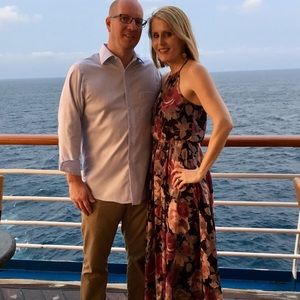 Lulus Size M Maxi Dress